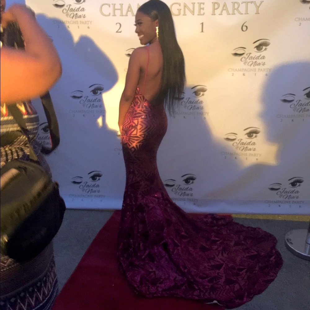 RED PROM DRESS